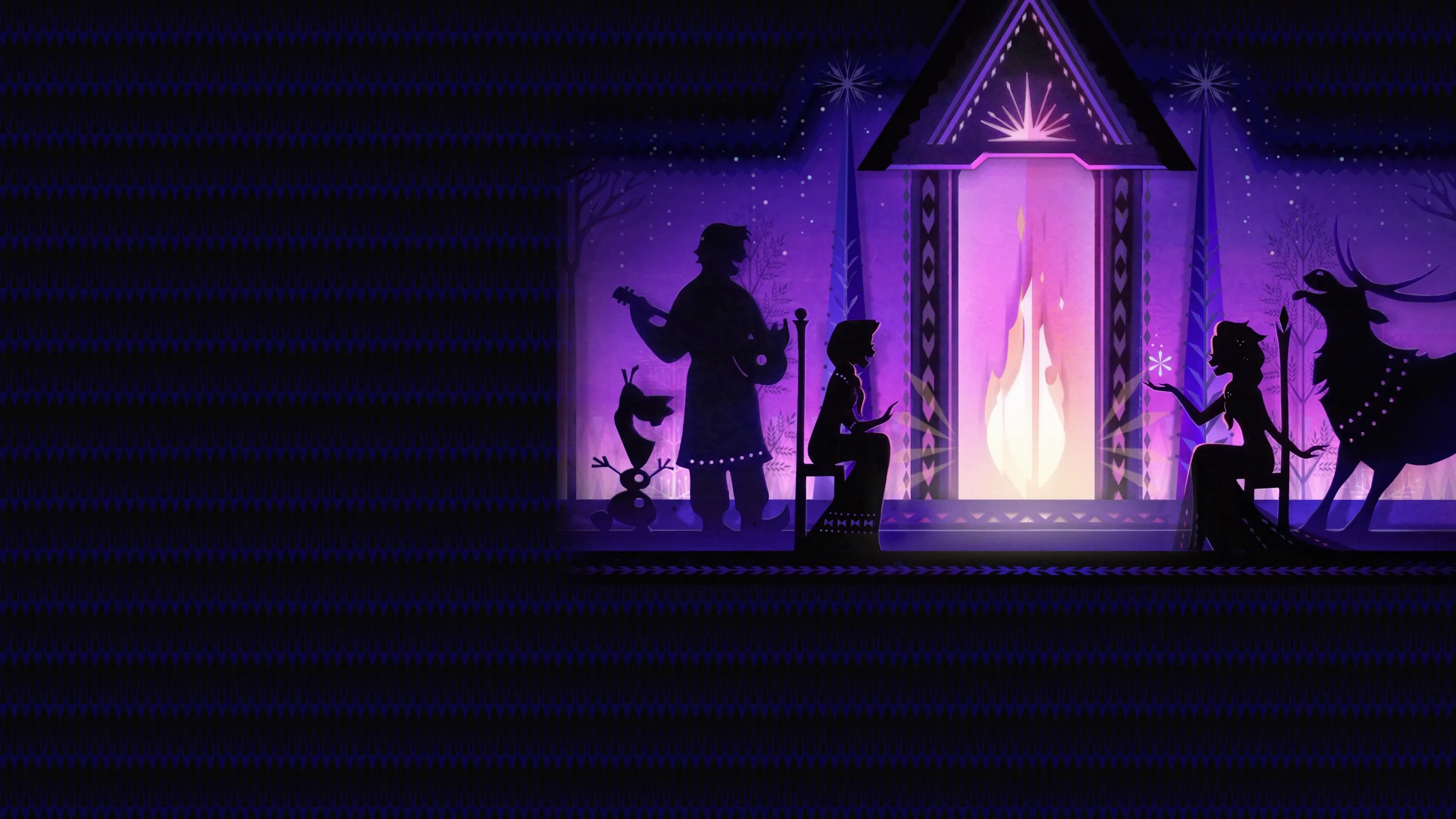 Arendelle Castle Yule Log: Cut Paper Edition