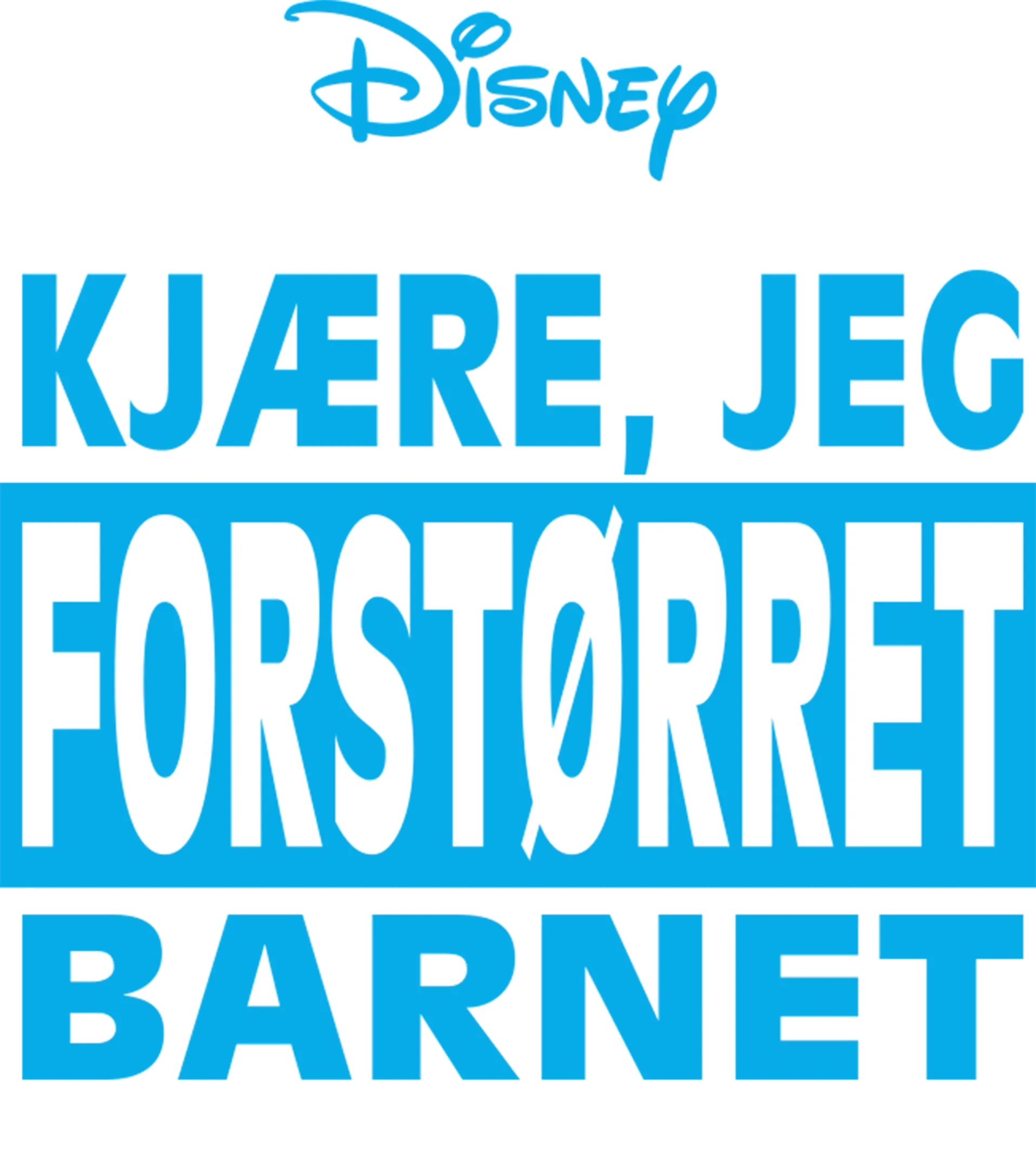 Kjære, jeg forstørret barnet