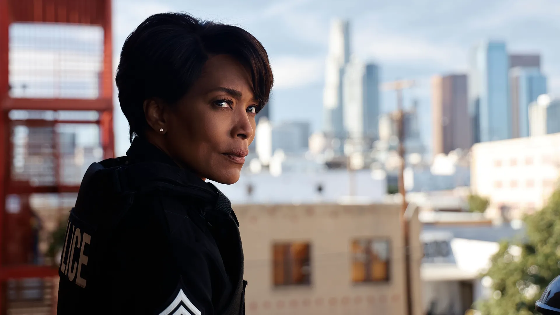 Angela Bassett as Athena Grant in 9-1-1: Lone Star.
