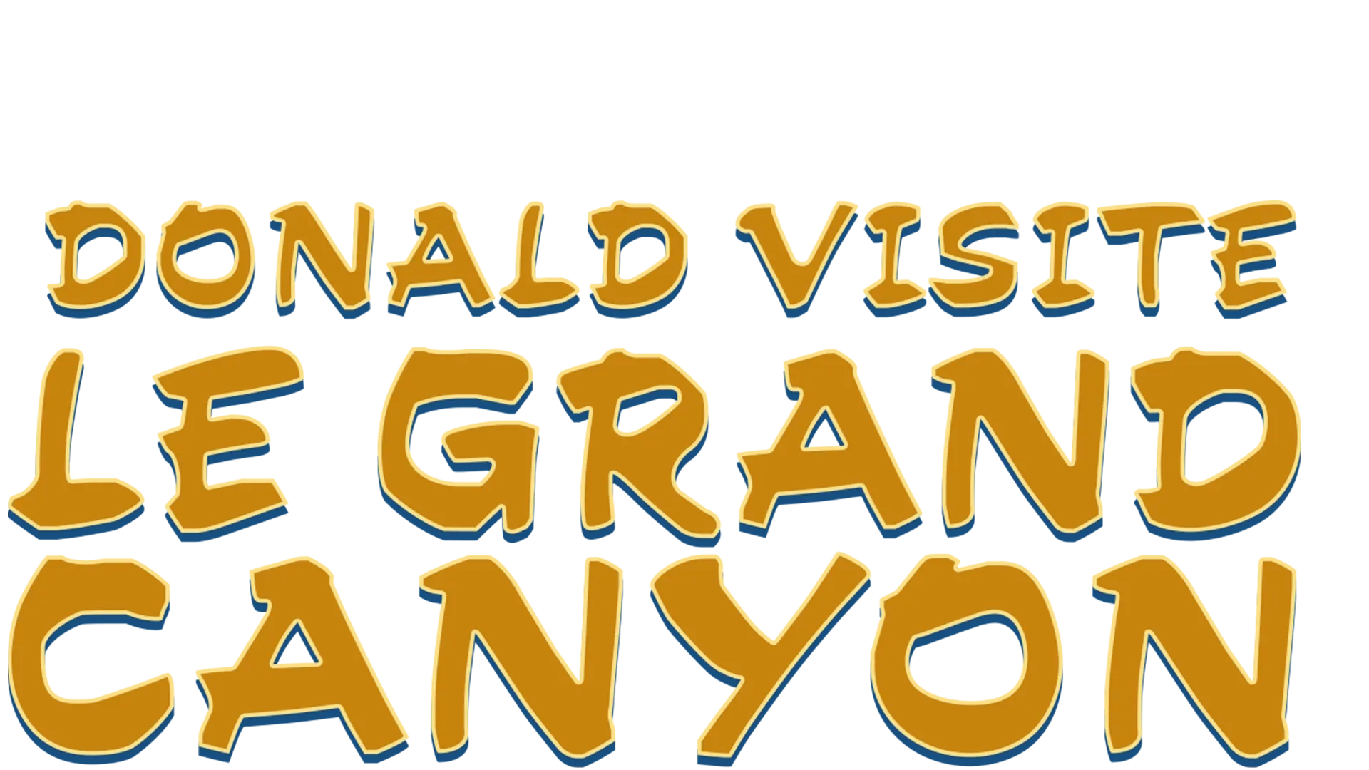 Donald visite le Grand Canyon