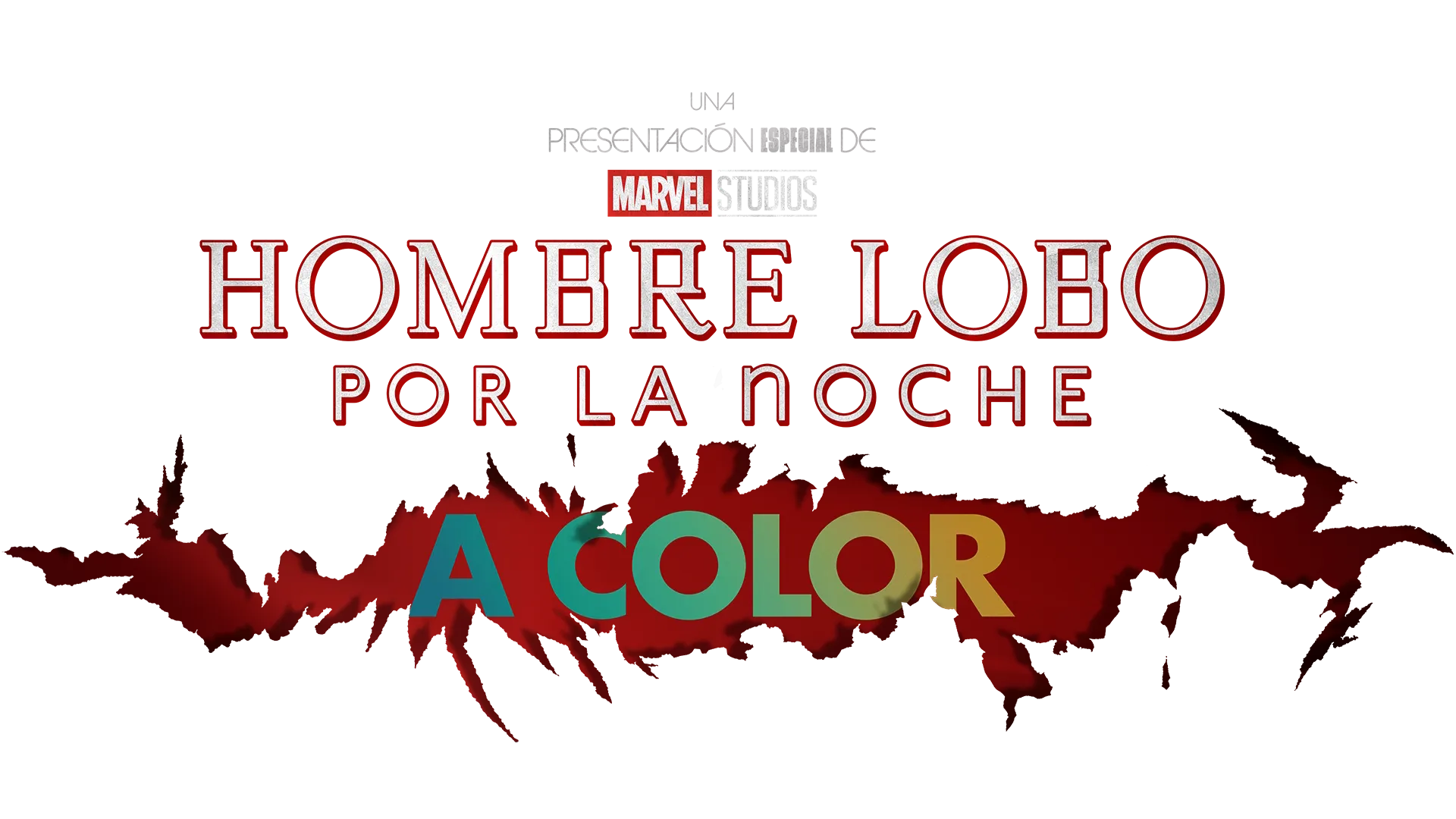 Hombre Lobo por la Noche a color
