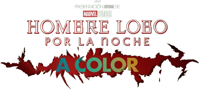 Hombre Lobo por la Noche a color