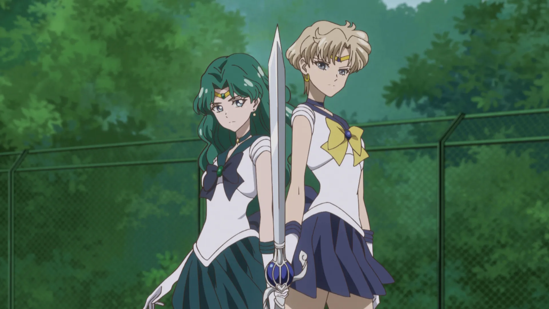 thumbnail - S3:E31 (Sub) Act.30 Infinity 4 Haruka & Michiru - Sailor Uranus & Sailor Neptune -