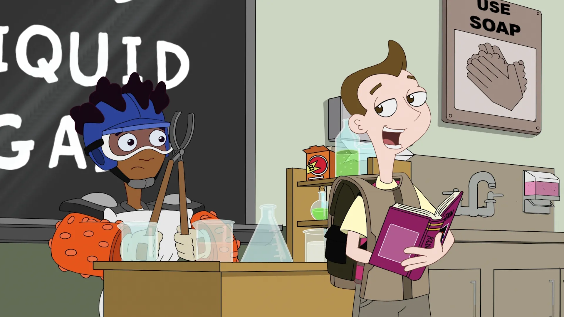 thumbnail - S1:E8 The Substitute / Time Out