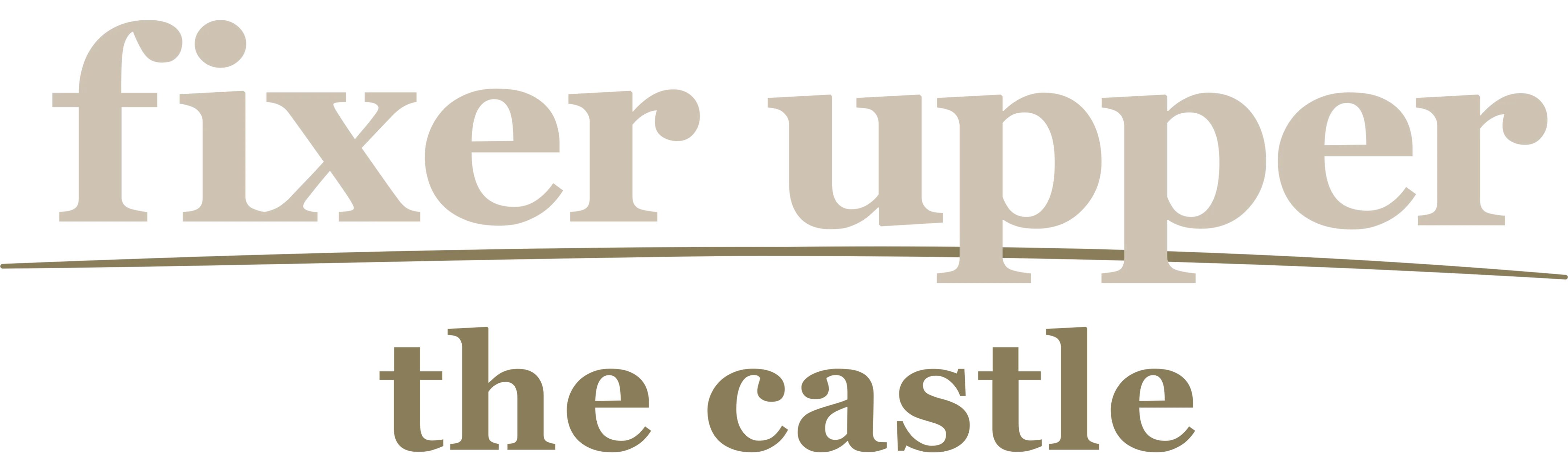 Fixer Upper: The Castle