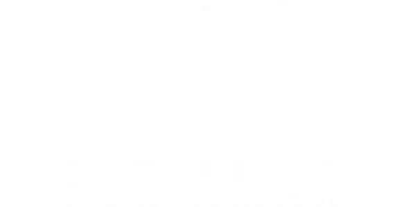 Lo que perdimos por amar