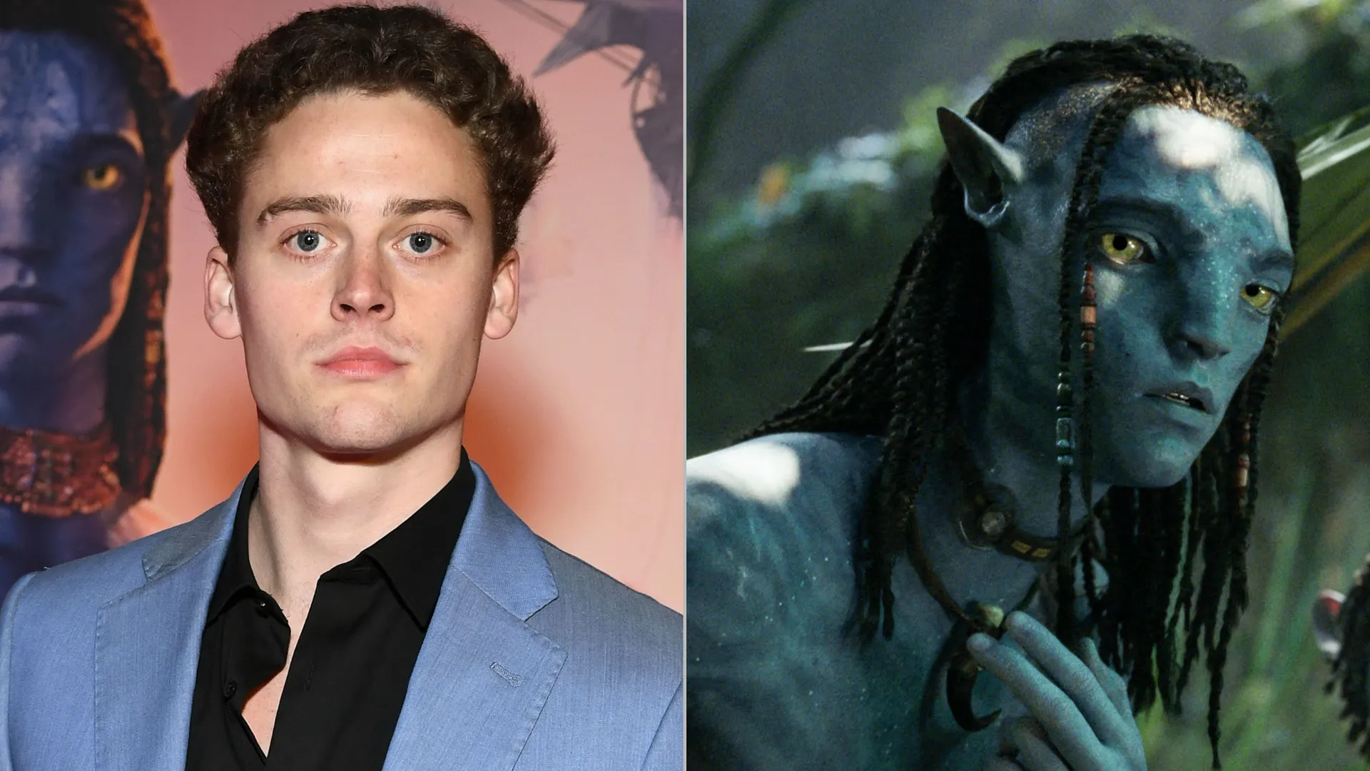 Britain Dalton  as Lo’ak in Avatar: Fire and Ash, 20th Century Studios