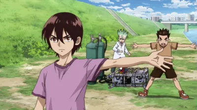 thumbnail - S1:E5 (Dub) Stone World The Beginning