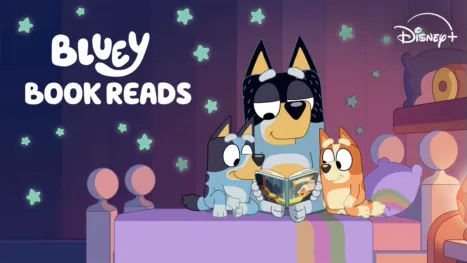 Bluey Celebrity Book Reads