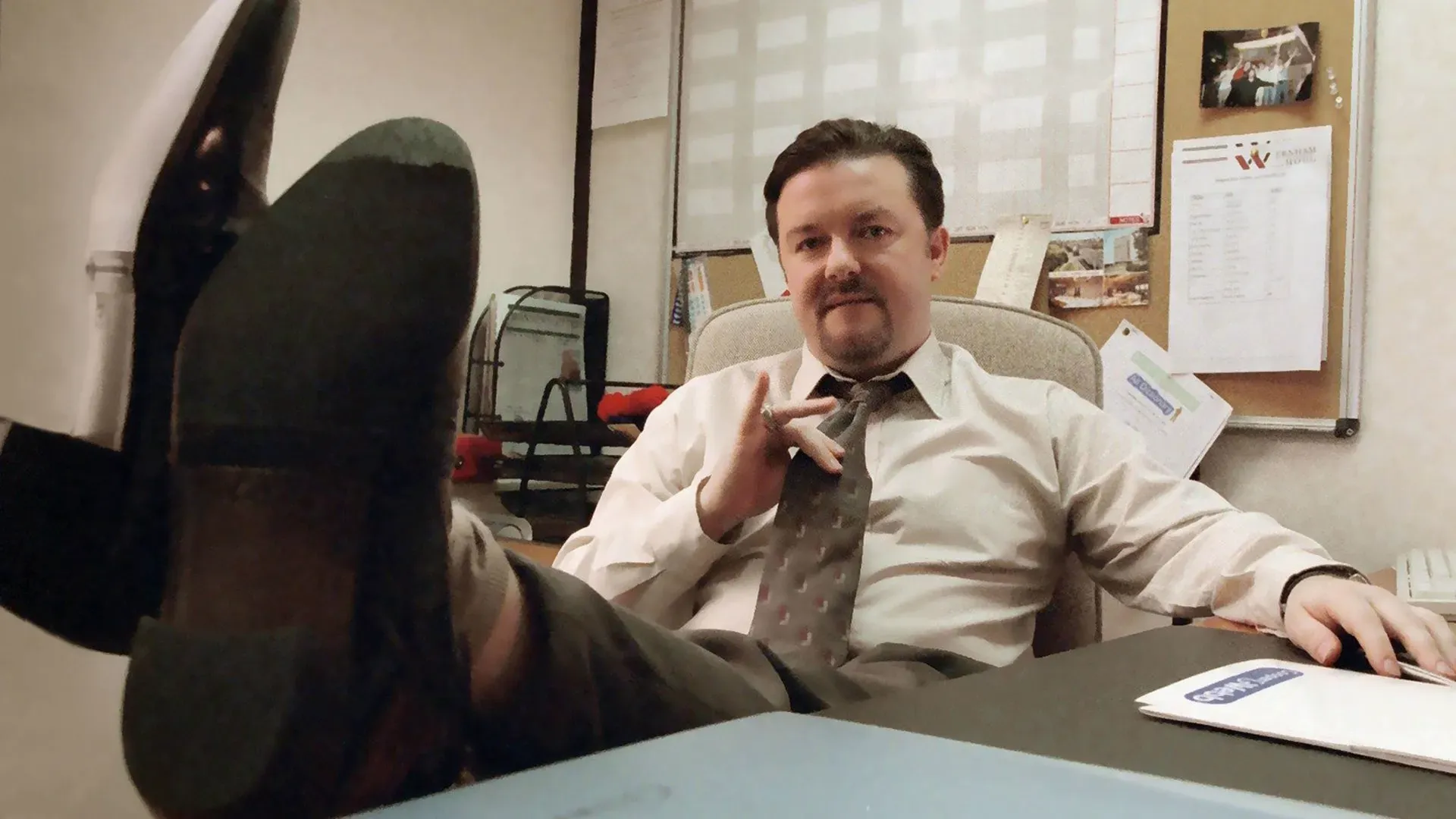  Ricky Gervais as David Brent in The Office (U.K.)