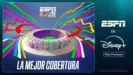 Imagen promocional de los especiales de ESPN para el Mundial 2026 en Disney+.