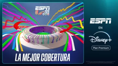 Imagen promocional de los especiales de ESPN para el Mundial 2026 en Disney+.