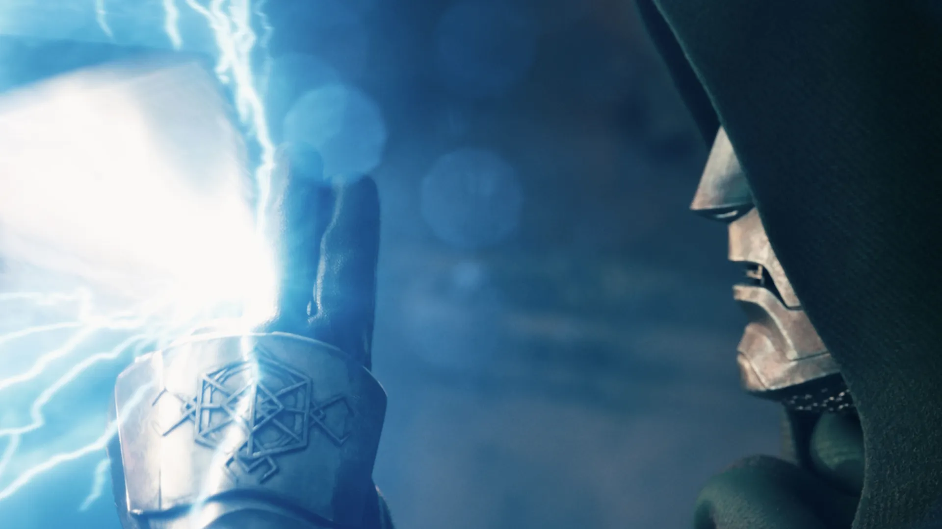 Doctor Doom stops Stormbreaker.