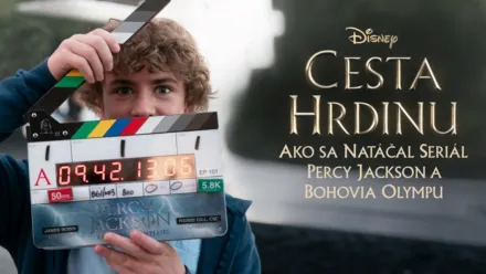 thumbnail - Cesta hrdinu: Ako sa natáčal seriál Percy Jackson a bohovia Olympu