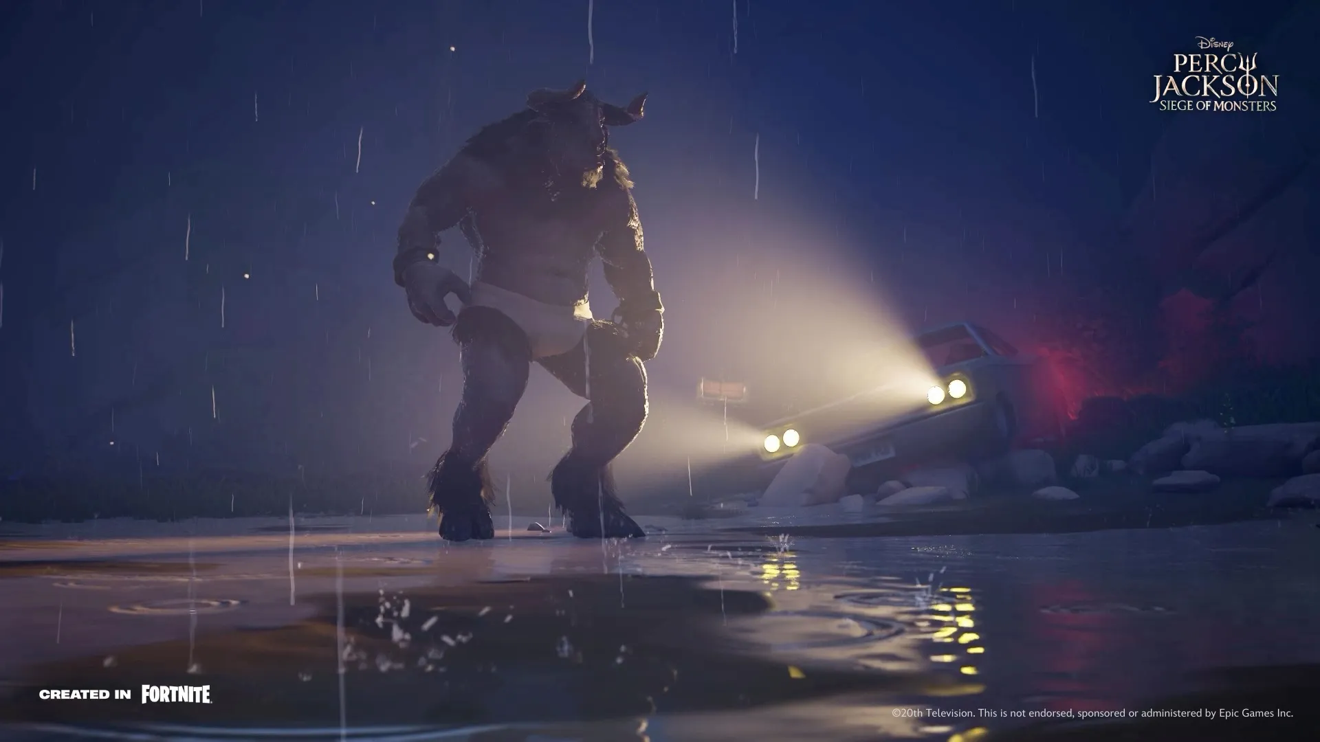 An in-game image from Percy Jackson: Siege of Monsters