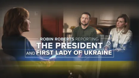 thumbnail - The President and First Lady of Ukraine | Robin Roberts Reportin