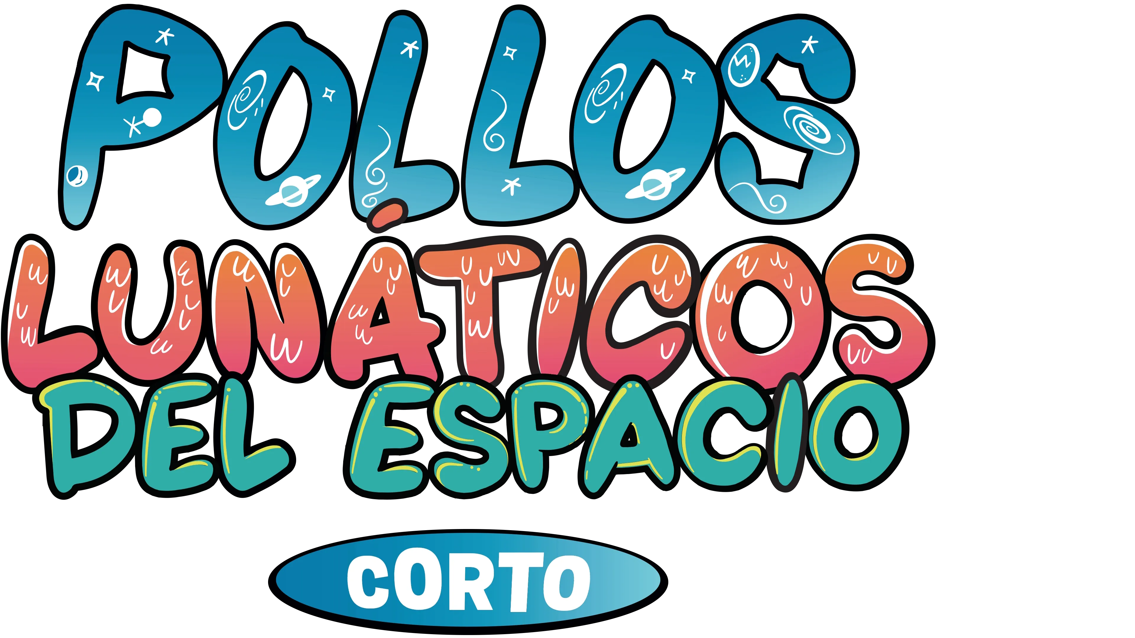 Pollos lunáticos del espacio(Corto)