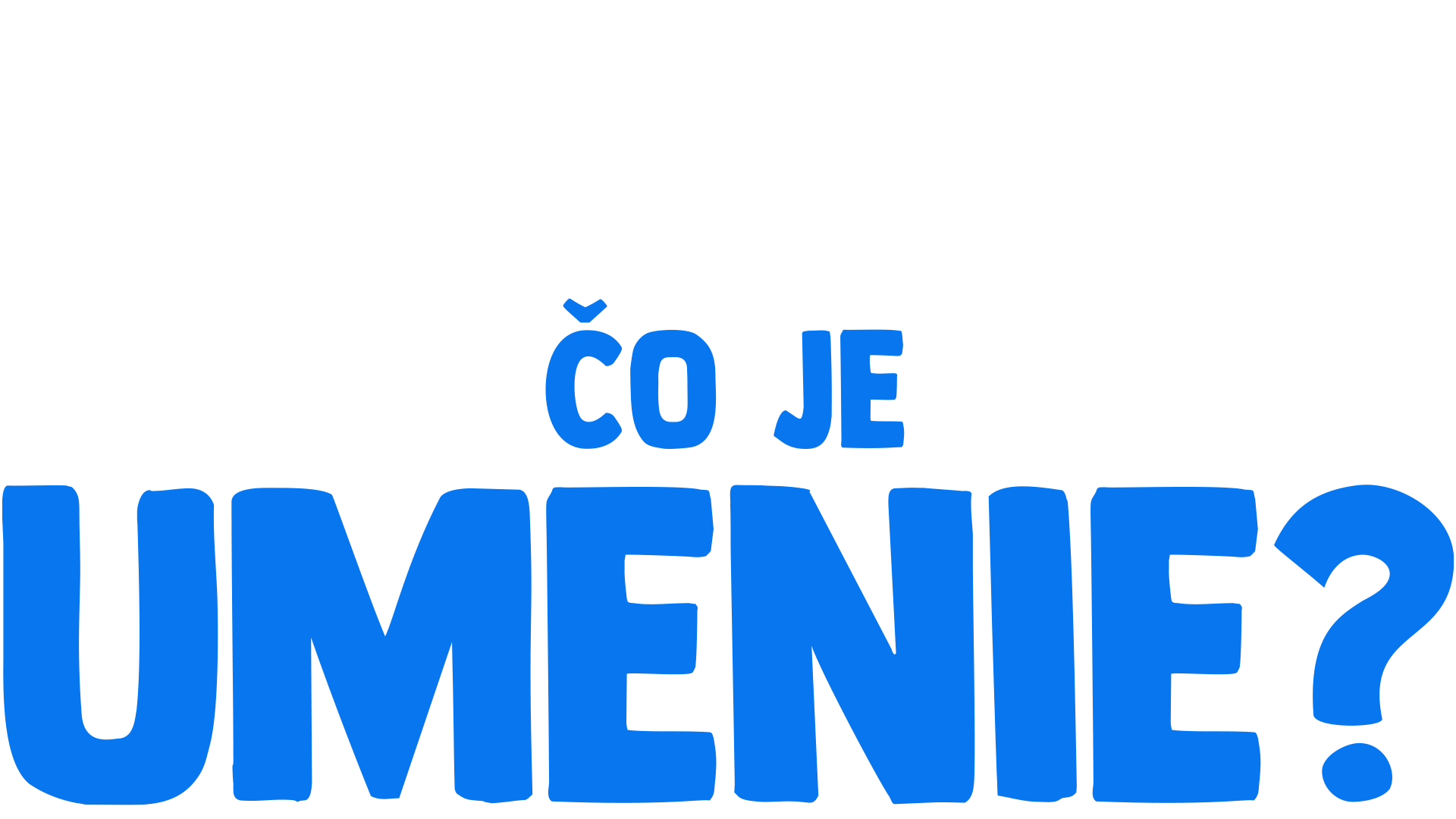 Vidlík kladie otázku: Čo je umenie?