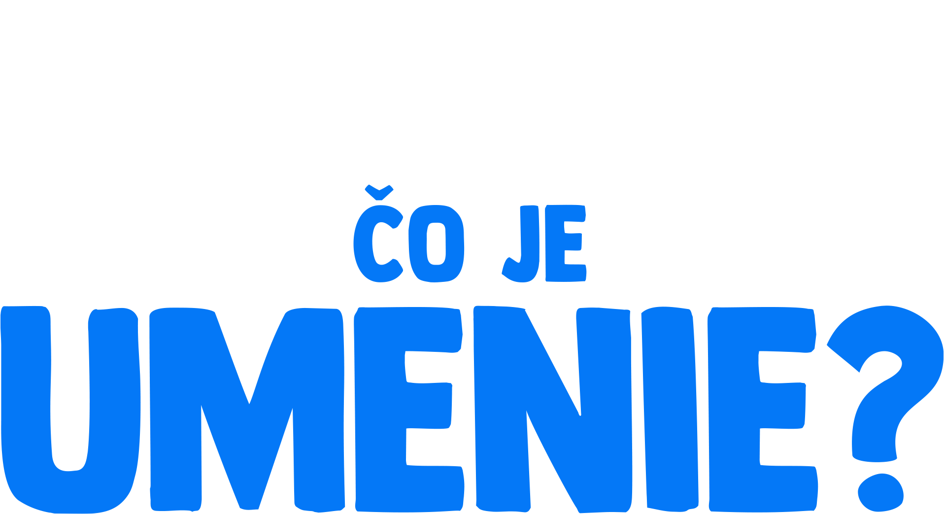Vidlík kladie otázku: Čo je umenie?