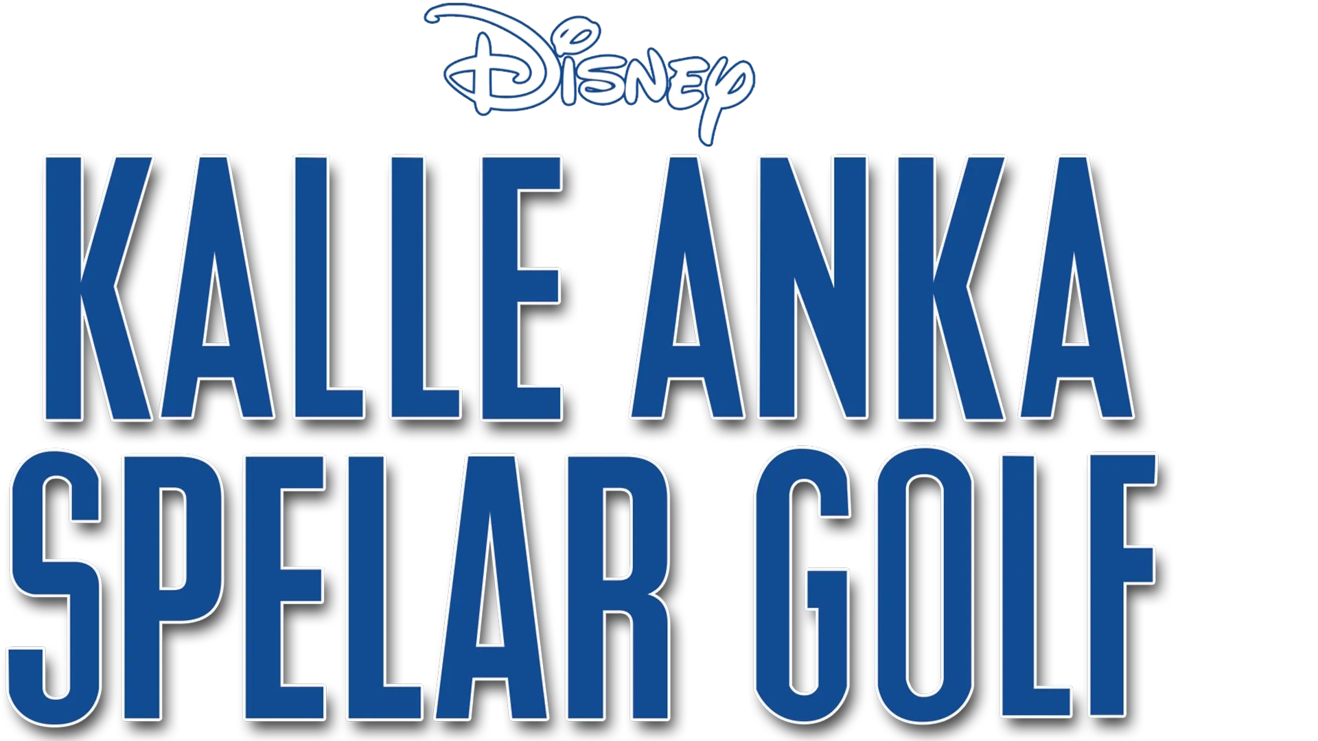 Kalle Anka spelar golf
