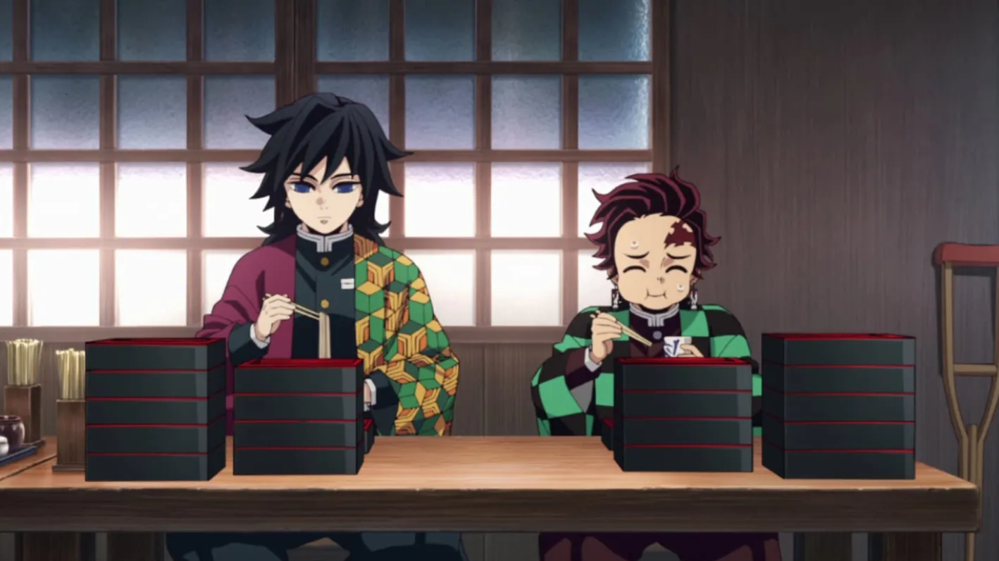 thumbnail - S1:E3 (Sub) Fully Recovered Tanjiro Joins the Hashira Training!!