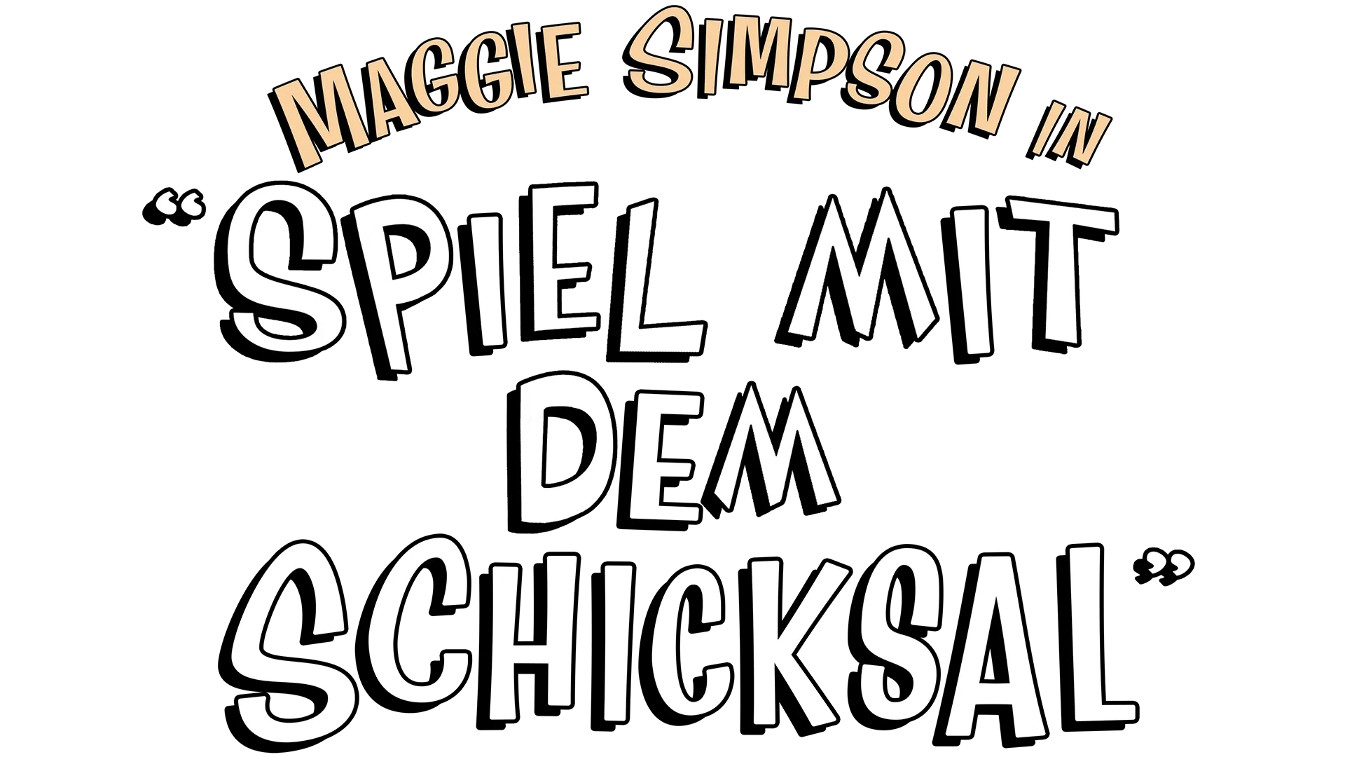 Maggie Simpson in "Spiel mit dem Schicksal"