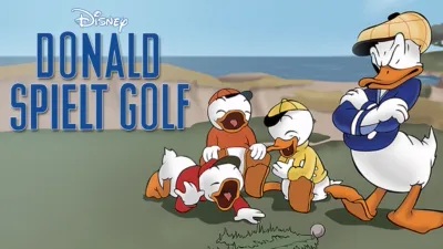 Donald spielt Golf