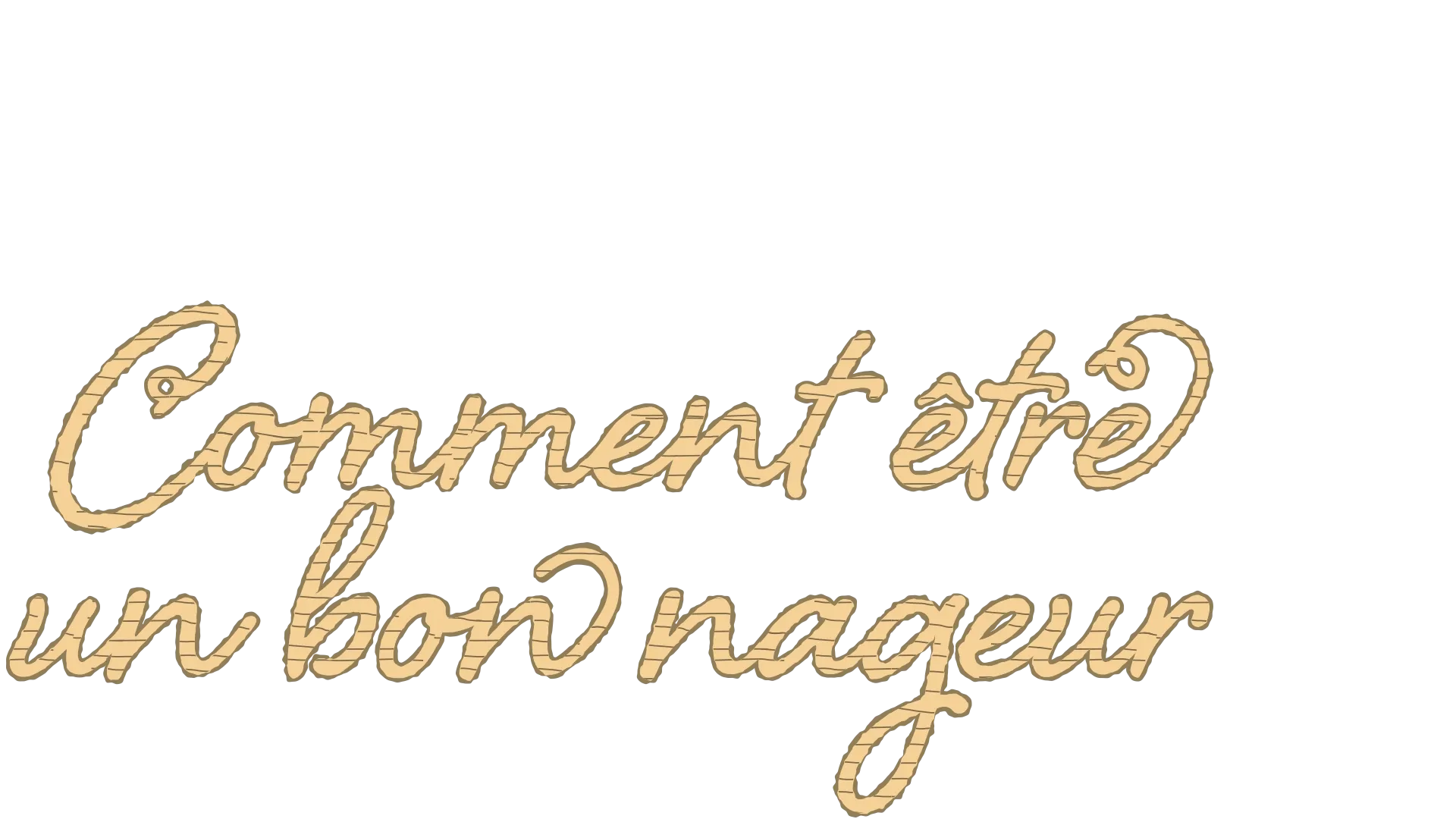 Comment être un bon nageur