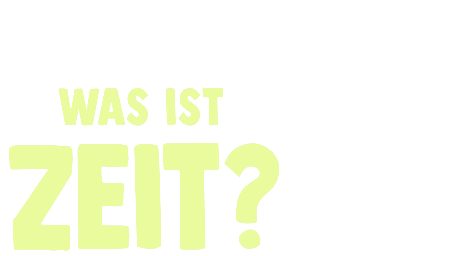 Forky hat eine Frage - Was ist Zeit?