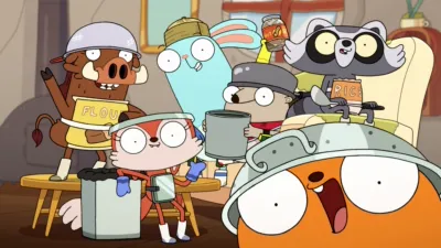 thumbnail - S2:E18 Martin Waxed the Floors! / Juice Break