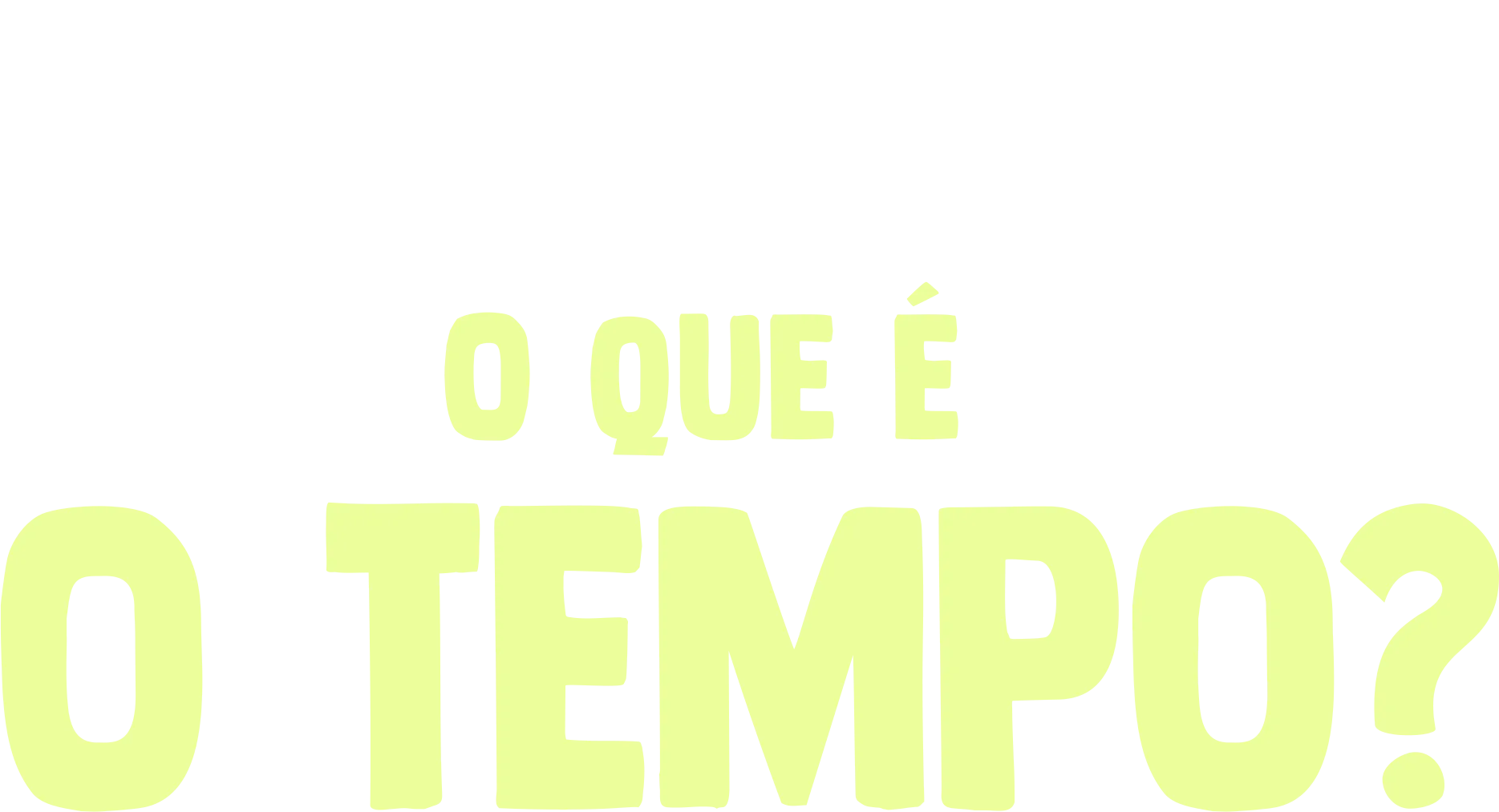 O Garfy Pergunta: O Que é o Tempo?