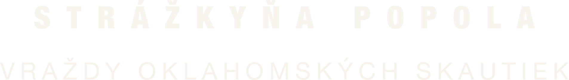 Strážkyňa popola: Vraždy oklahomských skautiek