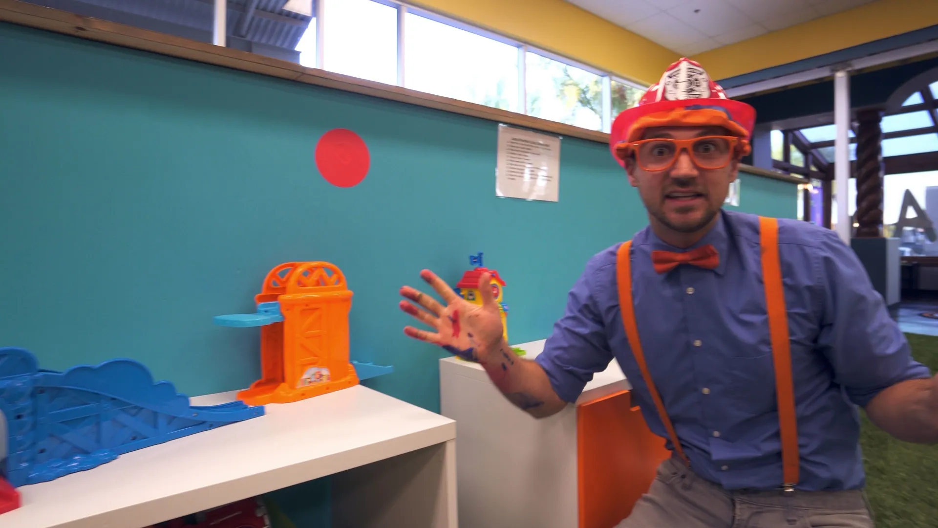 thumbnail - S2:E2 Blippi at the Play Place - Learn about Professions for Children
