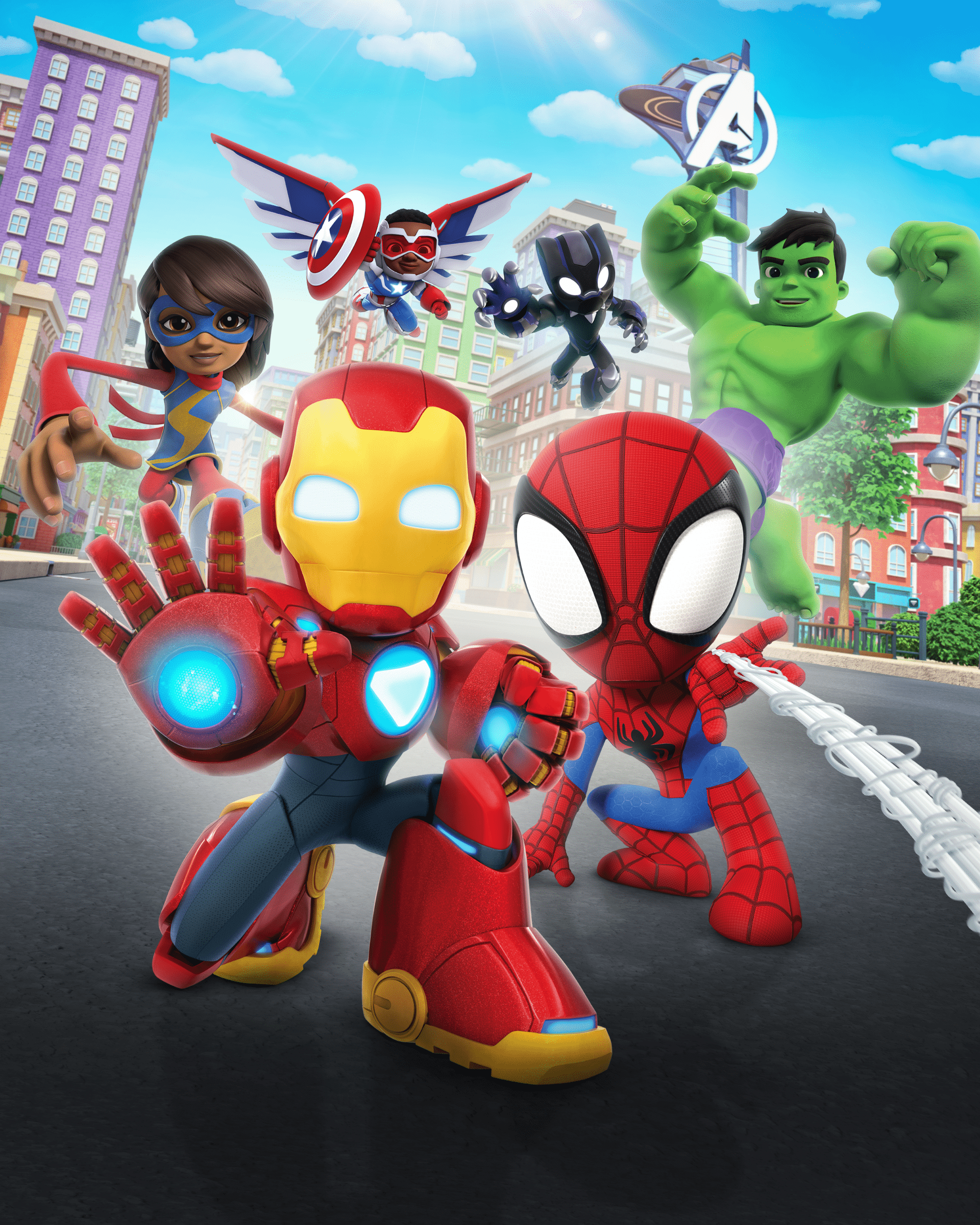 スパイディ and アイアンマン:アベンジャーズ チームアップ！