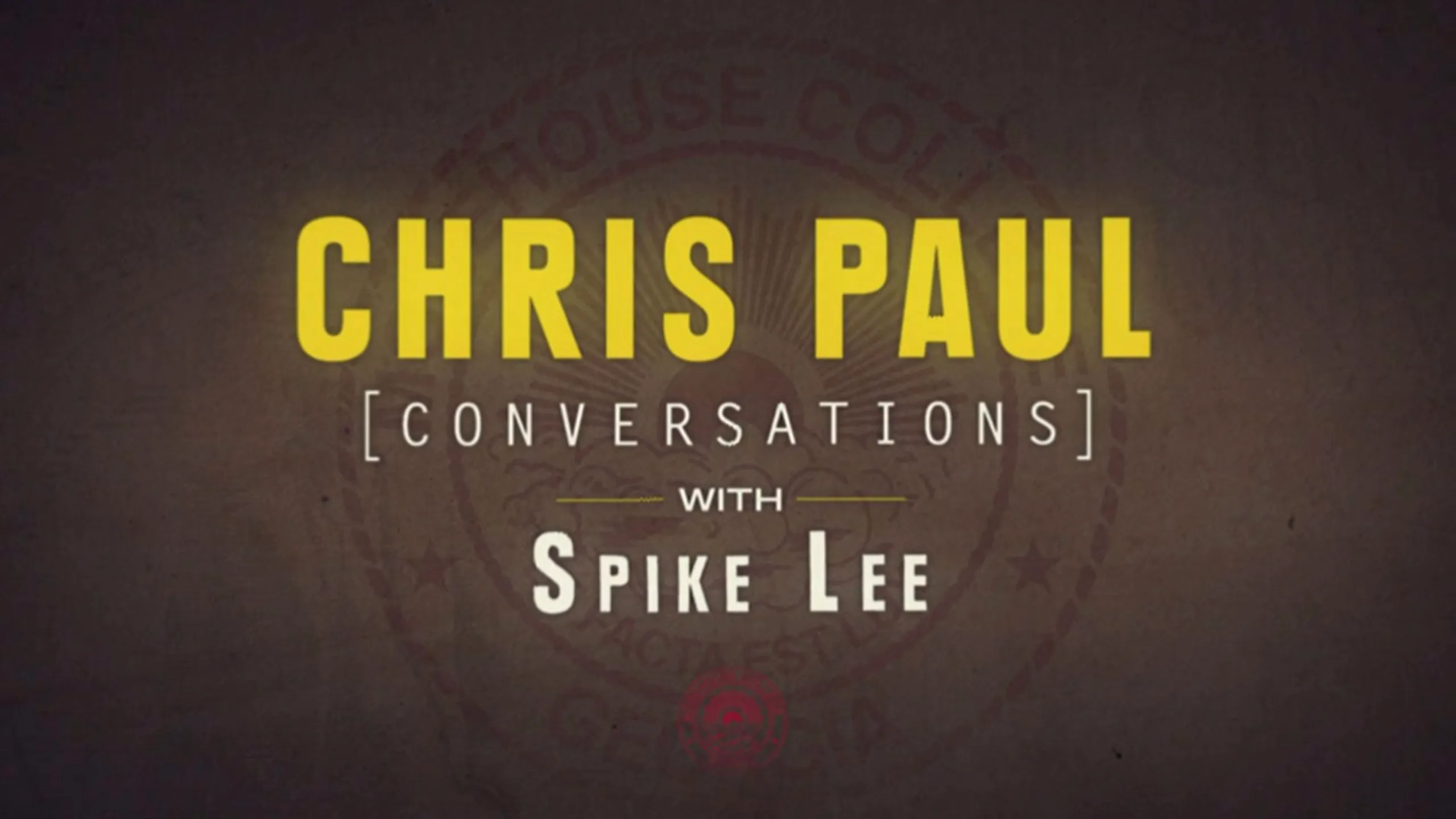 thumbnail - S1:E1 A Conversation with Spike Lee and Chris Paul
