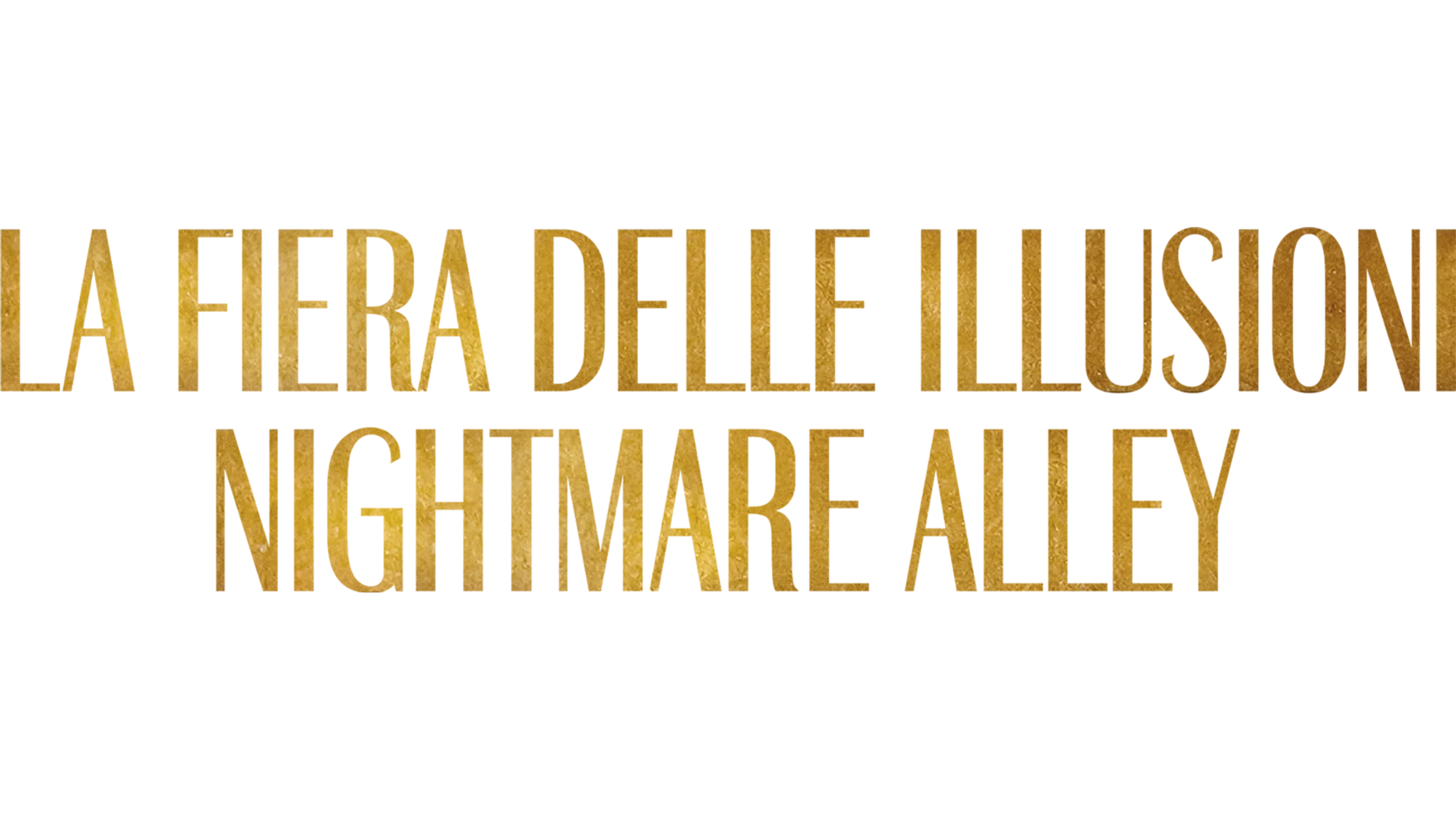 LA FIERA DELLE ILLUSIONI - Nightmare Alley