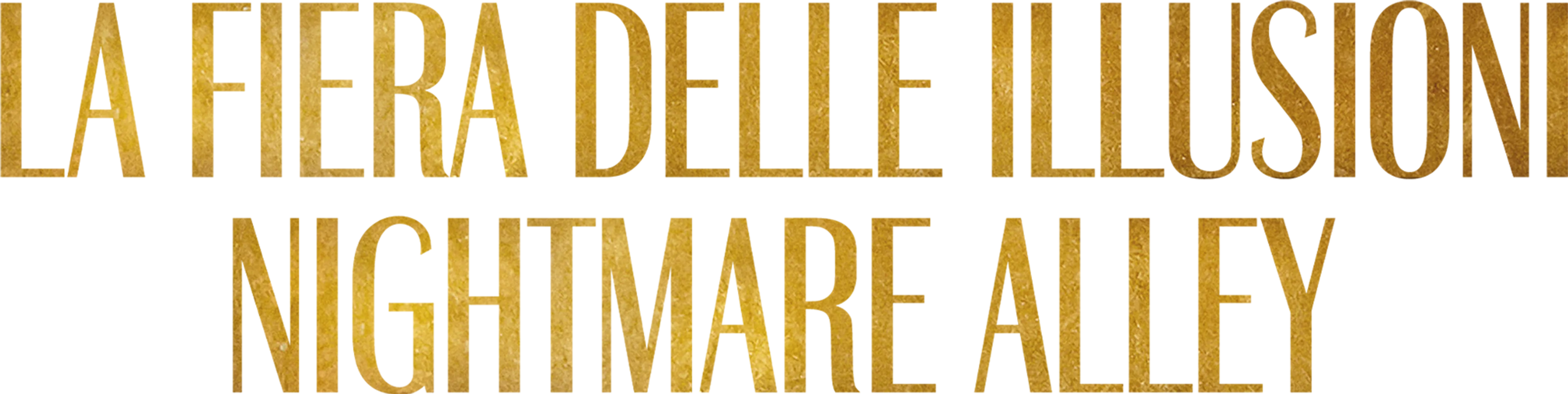 LA FIERA DELLE ILLUSIONI - Nightmare Alley