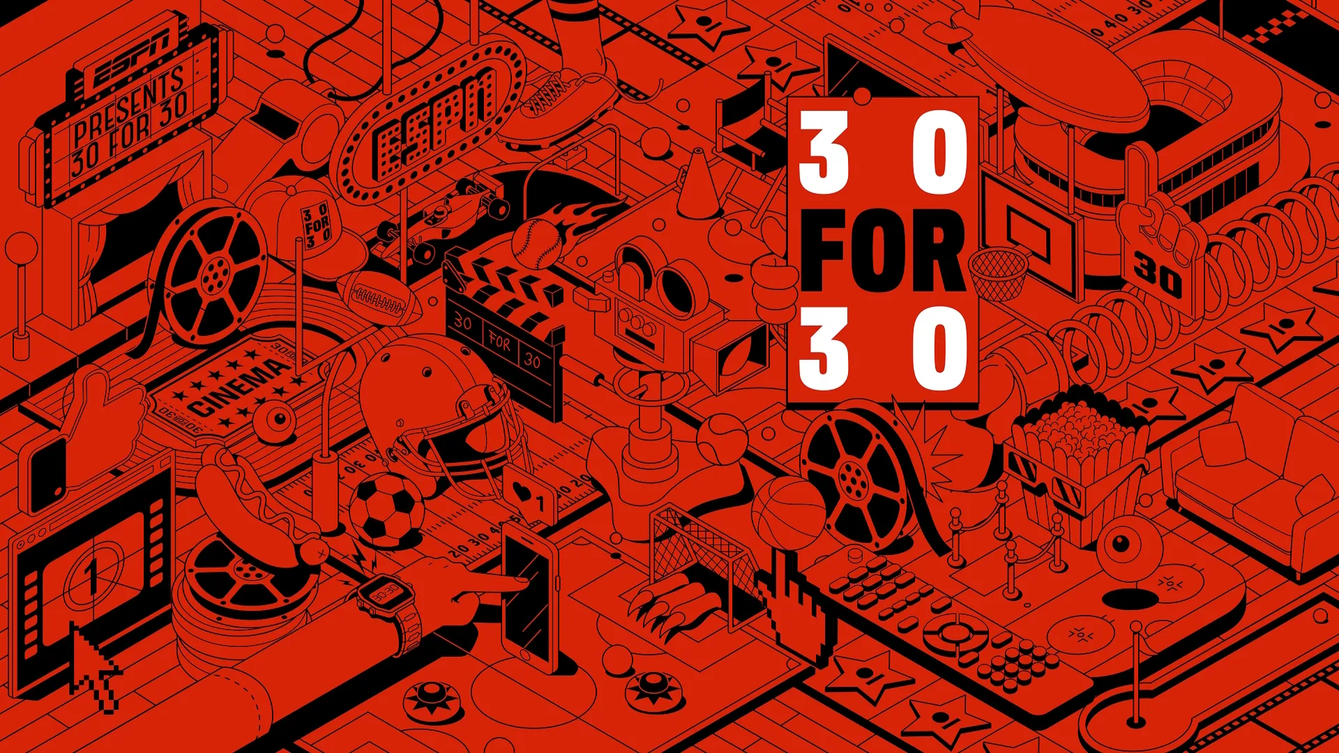 Promotional art for Phi Slama Jama showing various players in black and white jumping to dunk the ball in sequence.