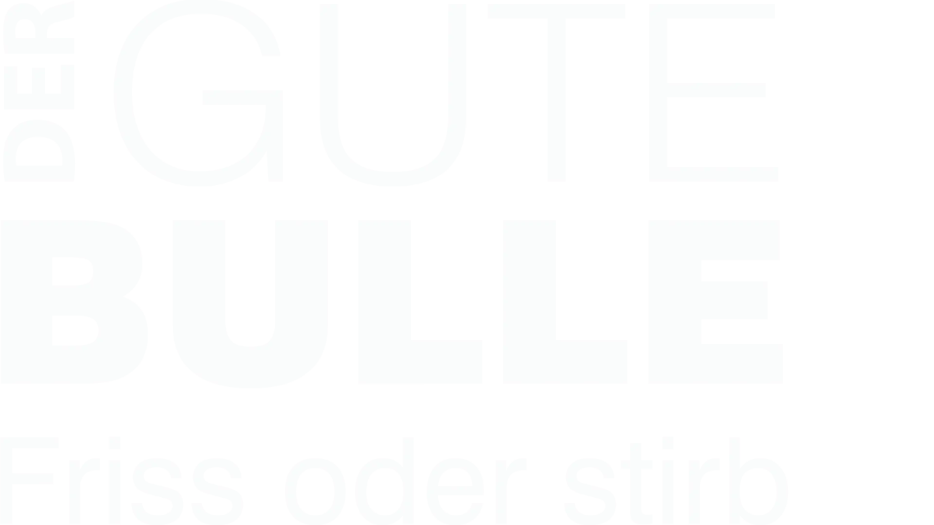 Der gute Bulle - Friss oder stirb