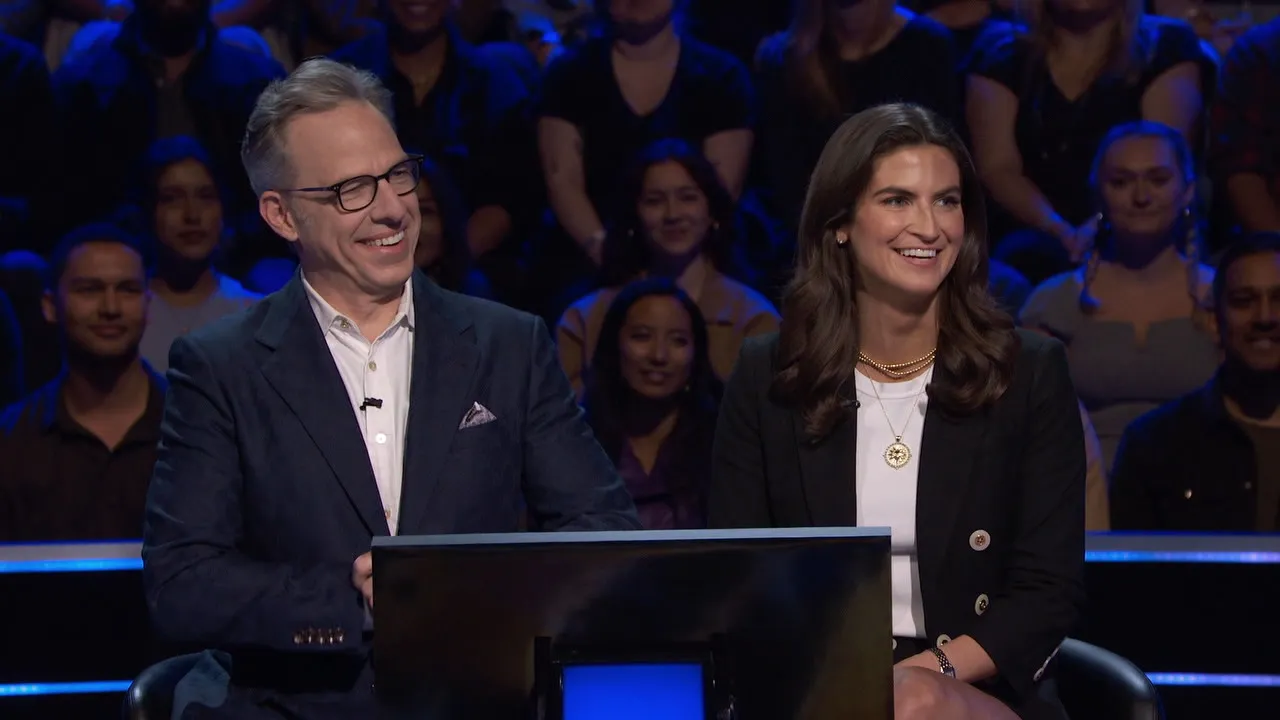 thumbnail - S4:E7 In the Hot Seat: Jake Tapper & Kaitlan Collins; Mike Birbiglia & Atsuko Okatsuka