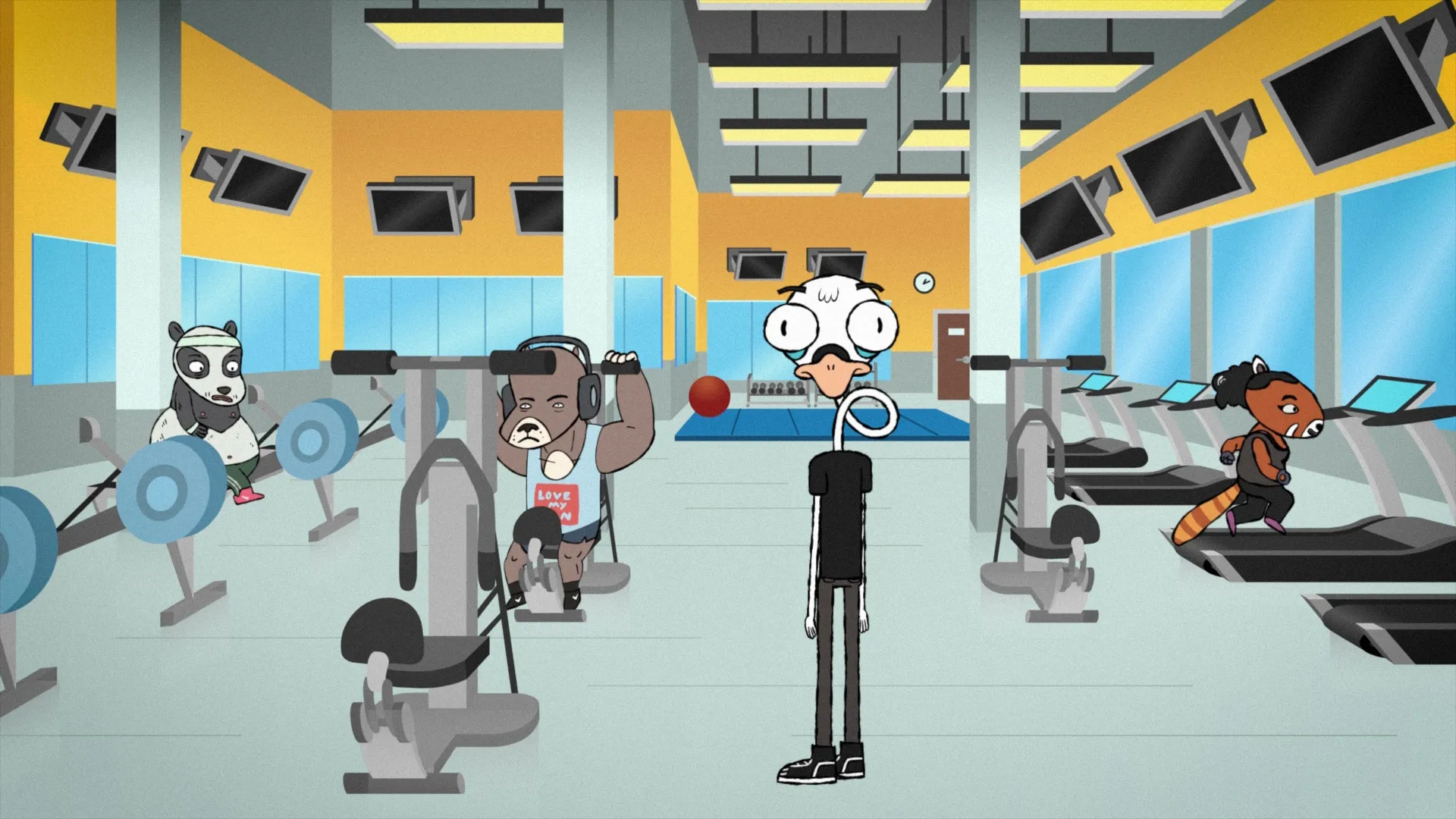 thumbnail - S1:E2 Swan Boy vs The Gym