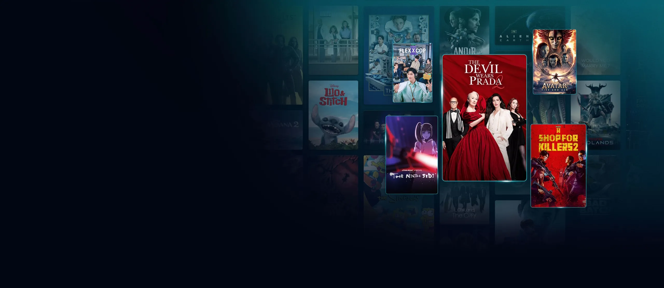 All of these streaming and more