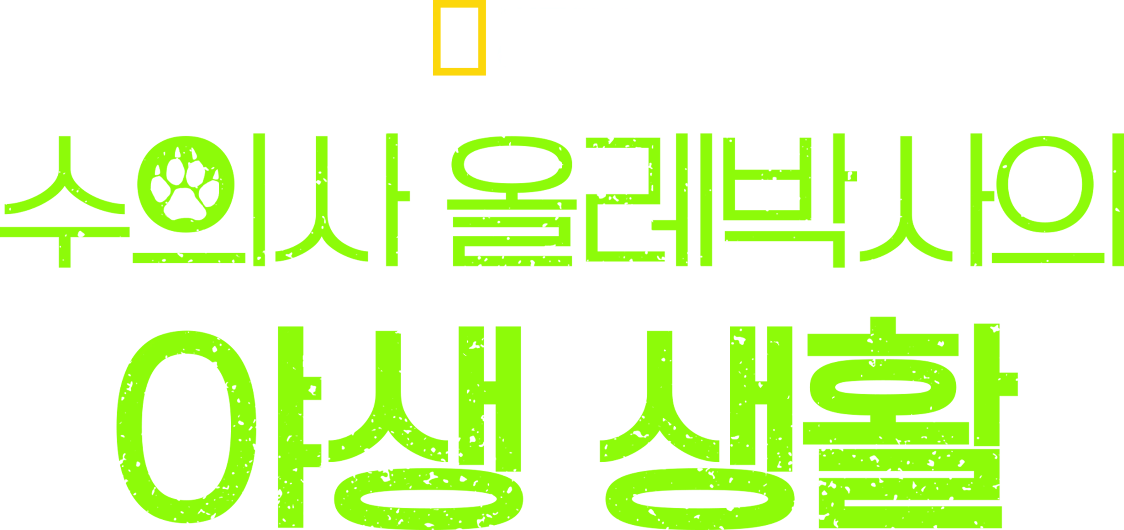수의사 올레박사의 야생 생활