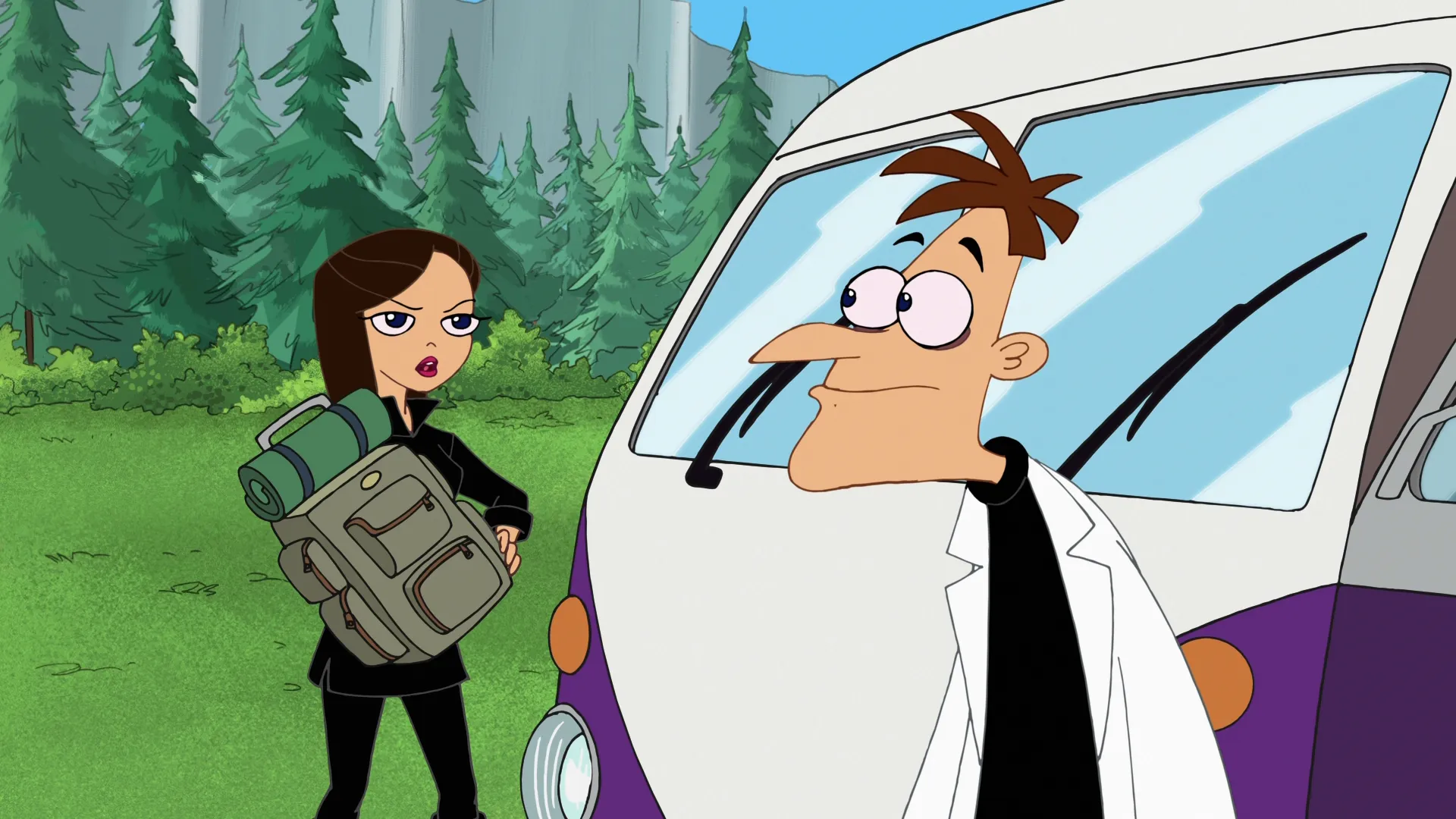thumbnail - S3:E11 Skiddley Whiffers / Tour de Ferb