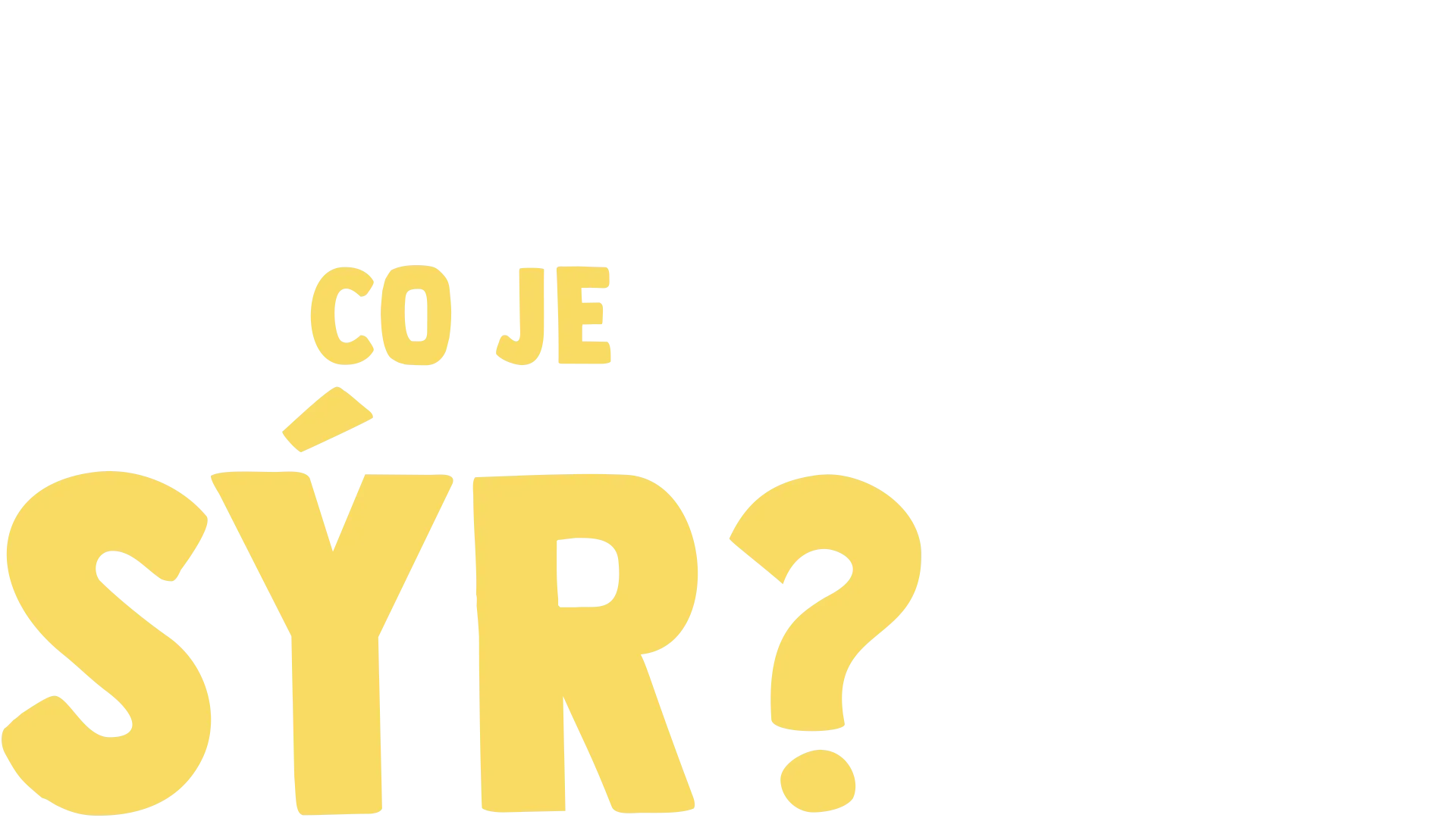 Vidlík má otázečku: Co je sýr?