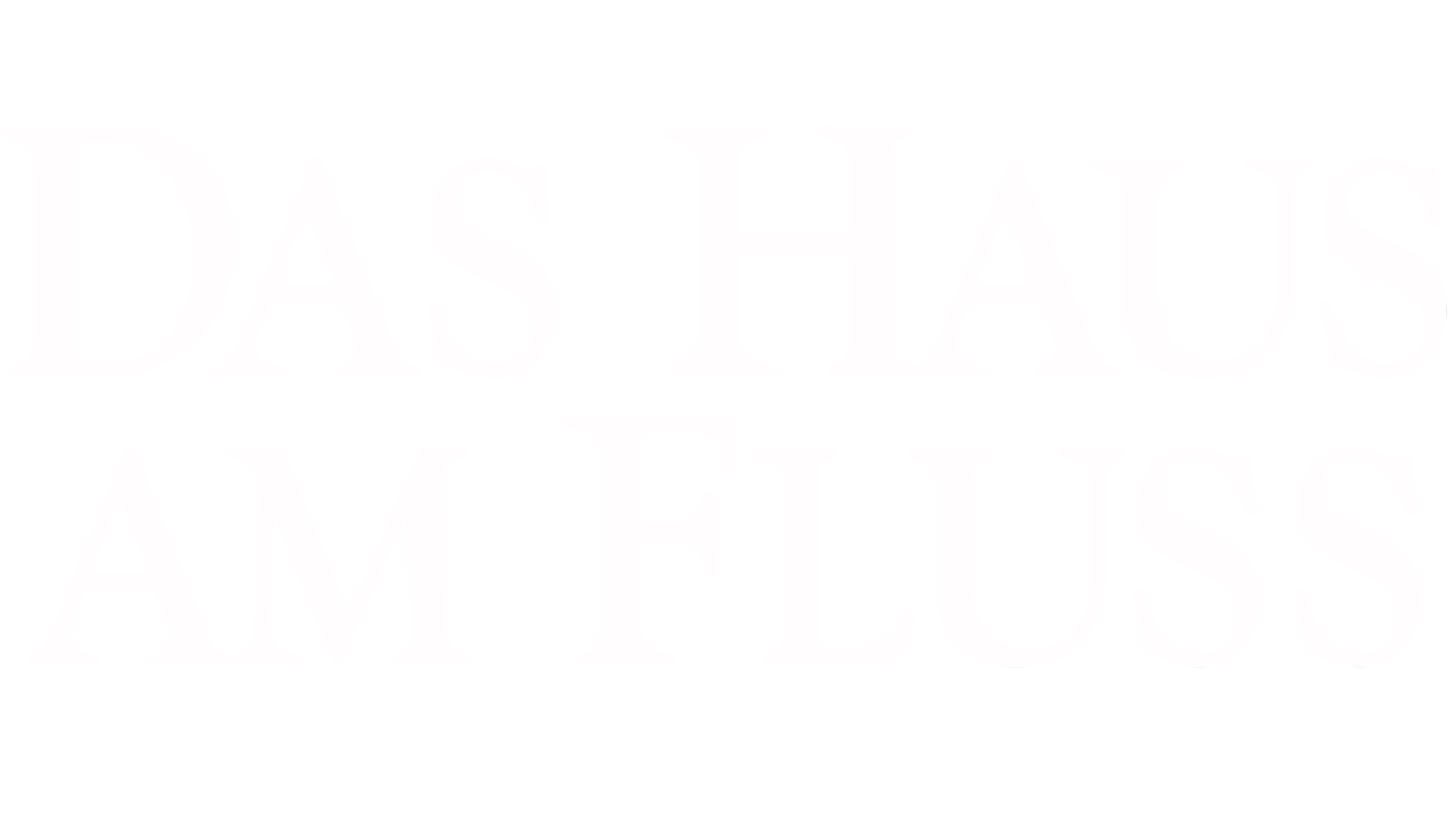 Das Haus am Fluss