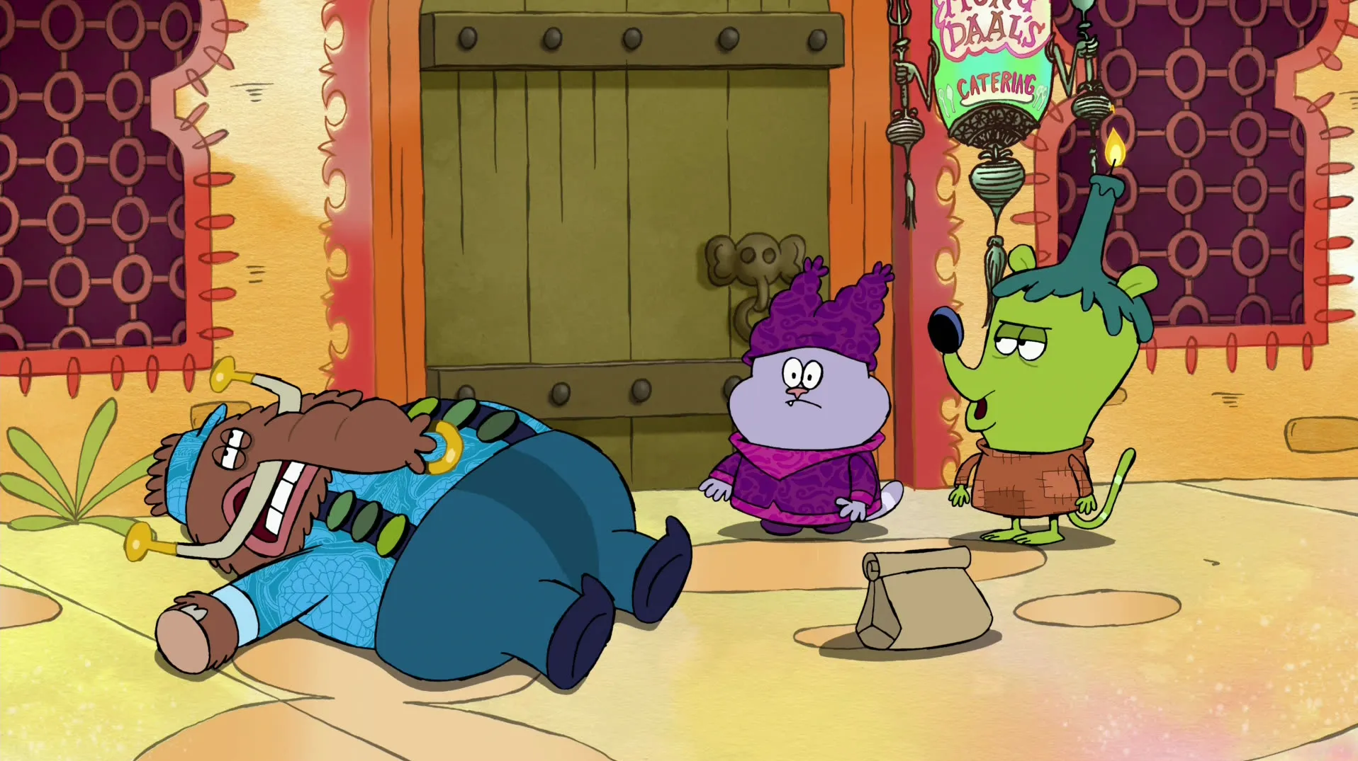 thumbnail - S3:E1 The Spookiest House In Marzipan / The Poultry Geist