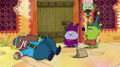 thumbnail - S3:E1 The Spookiest House In Marzipan / The Poultry Geist