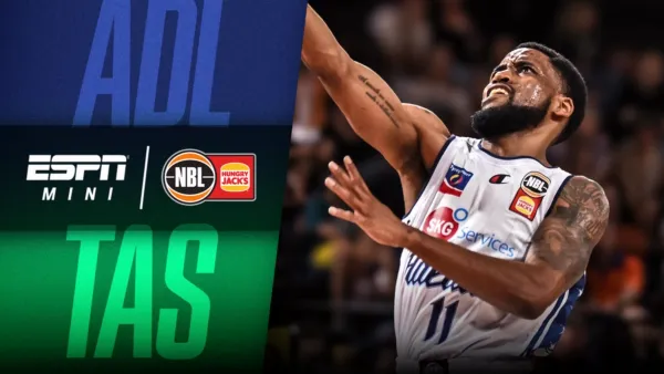 thumbnail - NBL Mini: Round 4: Adelaide 36ers vs Tasmania JackJumpers