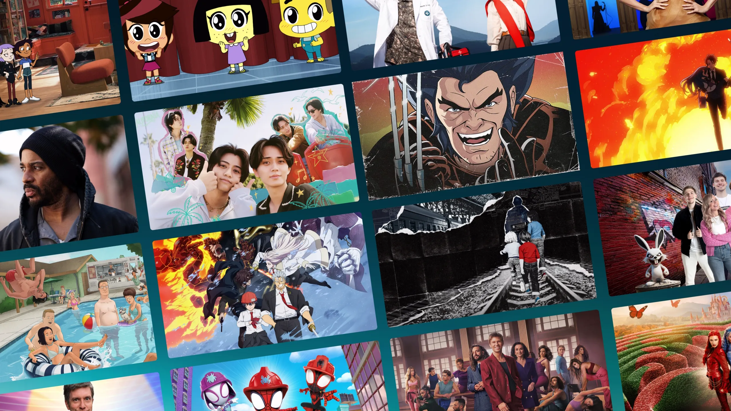This image is a promotional collage featuring highly anticipated Disney+ and Hulu lineups for July 2026